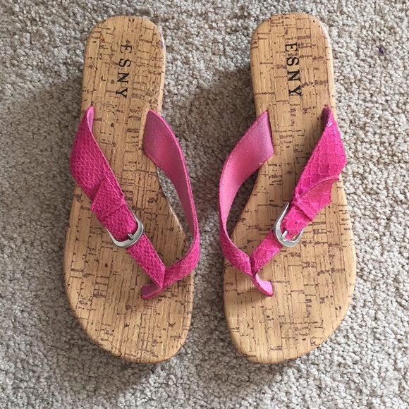 Esny sandals with pink strap - Picture 2 of 8